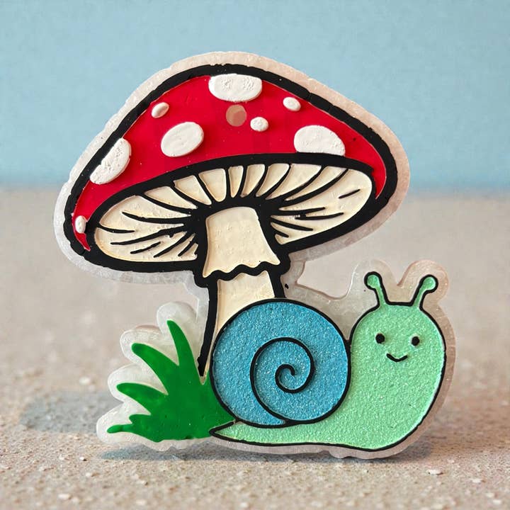Mushroom Garden Freshie for wholesale by Bug and Bean Freshies