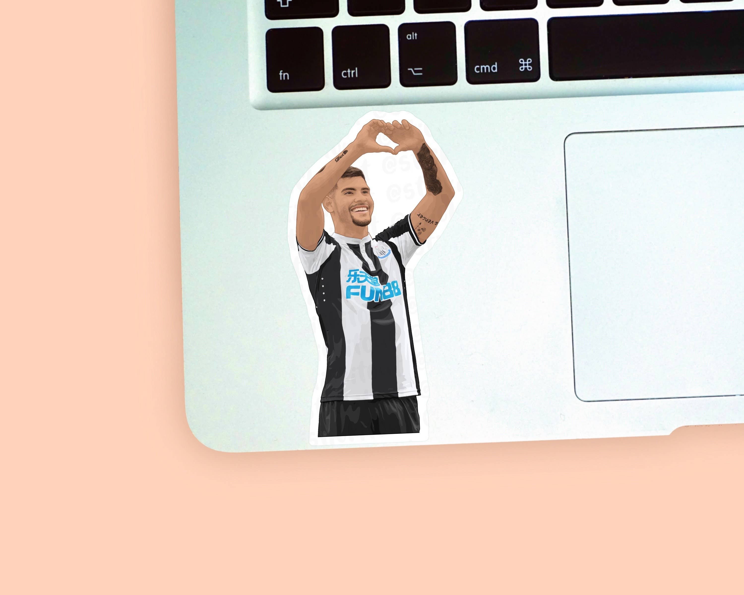 Stick It Out - Wholesale Sticker - Bruno Guimaraes Newcastle United Vinyl Sticker1