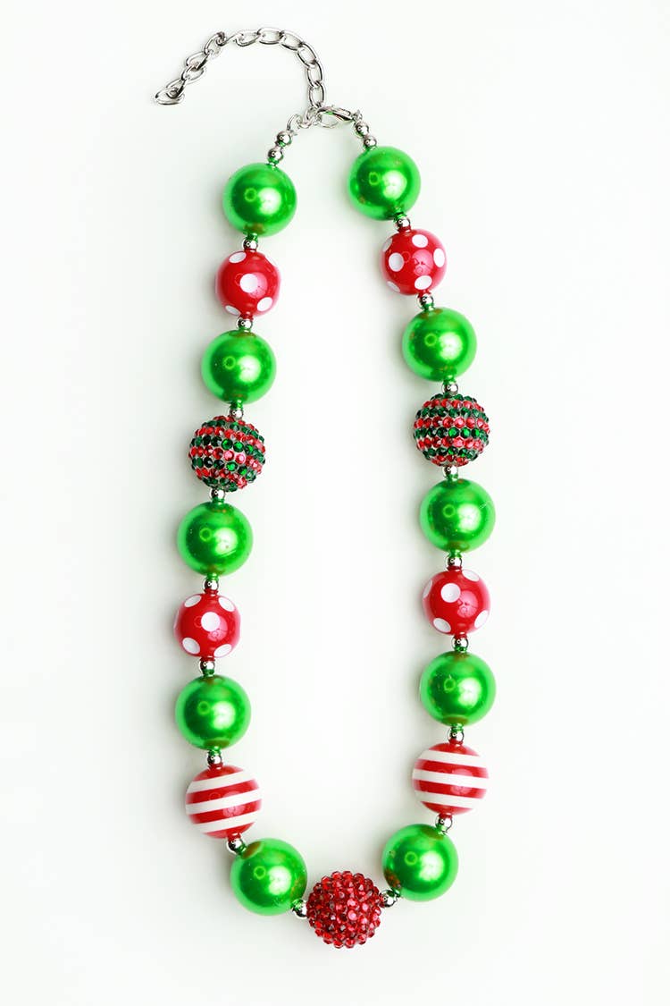 Sparkle Sisters by Couture Clips - Wholesale Kids Necklace - Kids - Chunky Holiday Necklace1
