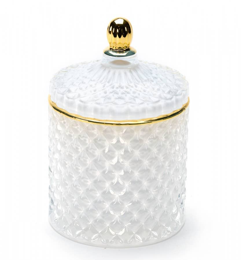 London Luxury Candle Supplies - Wholesale Jar - Royal Geo 230ml 4