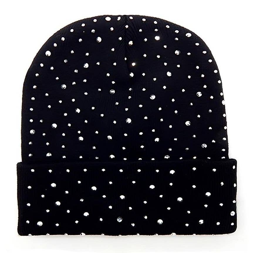 Diacly - Wholesale Beanie - Unisex - Bling Rhinestone Spread Beanie Hat3