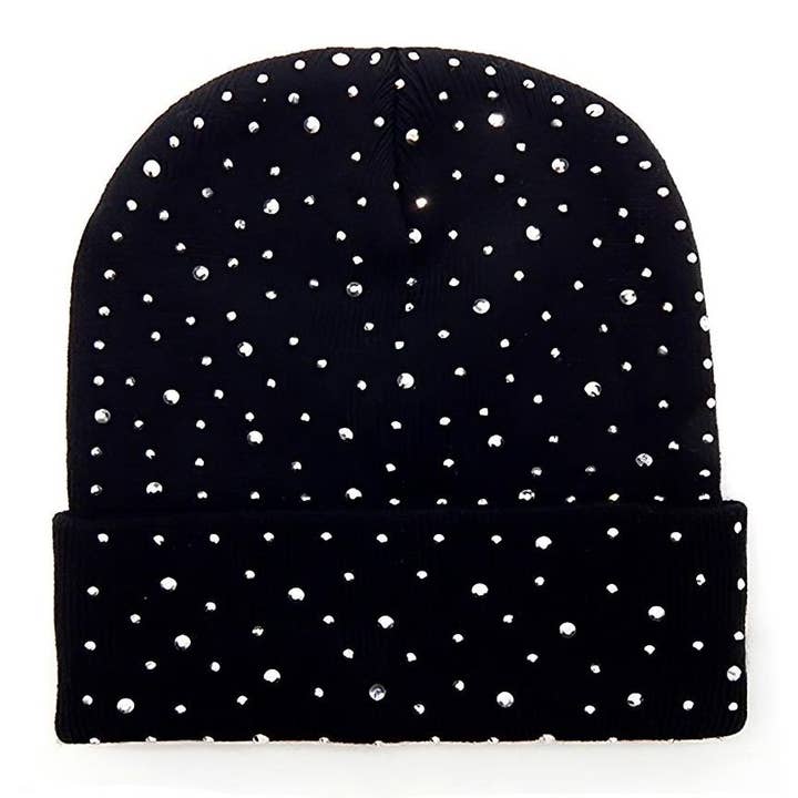 Diacly - Vente Bonnet – unisexe - Bonnet à strass Bling3