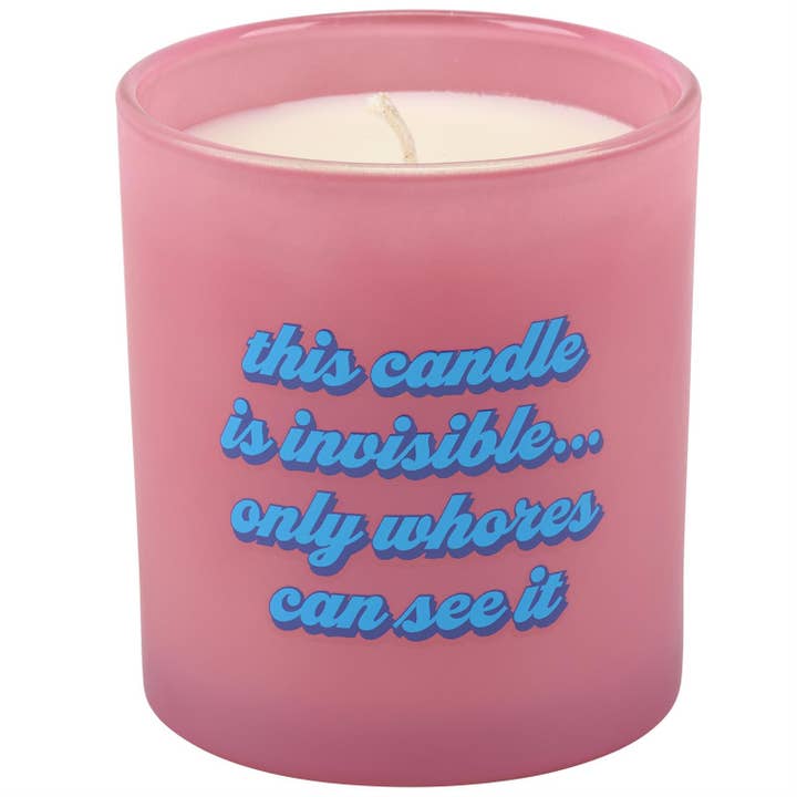 This Candle Is Invisible Candle for wholesale by Questionables