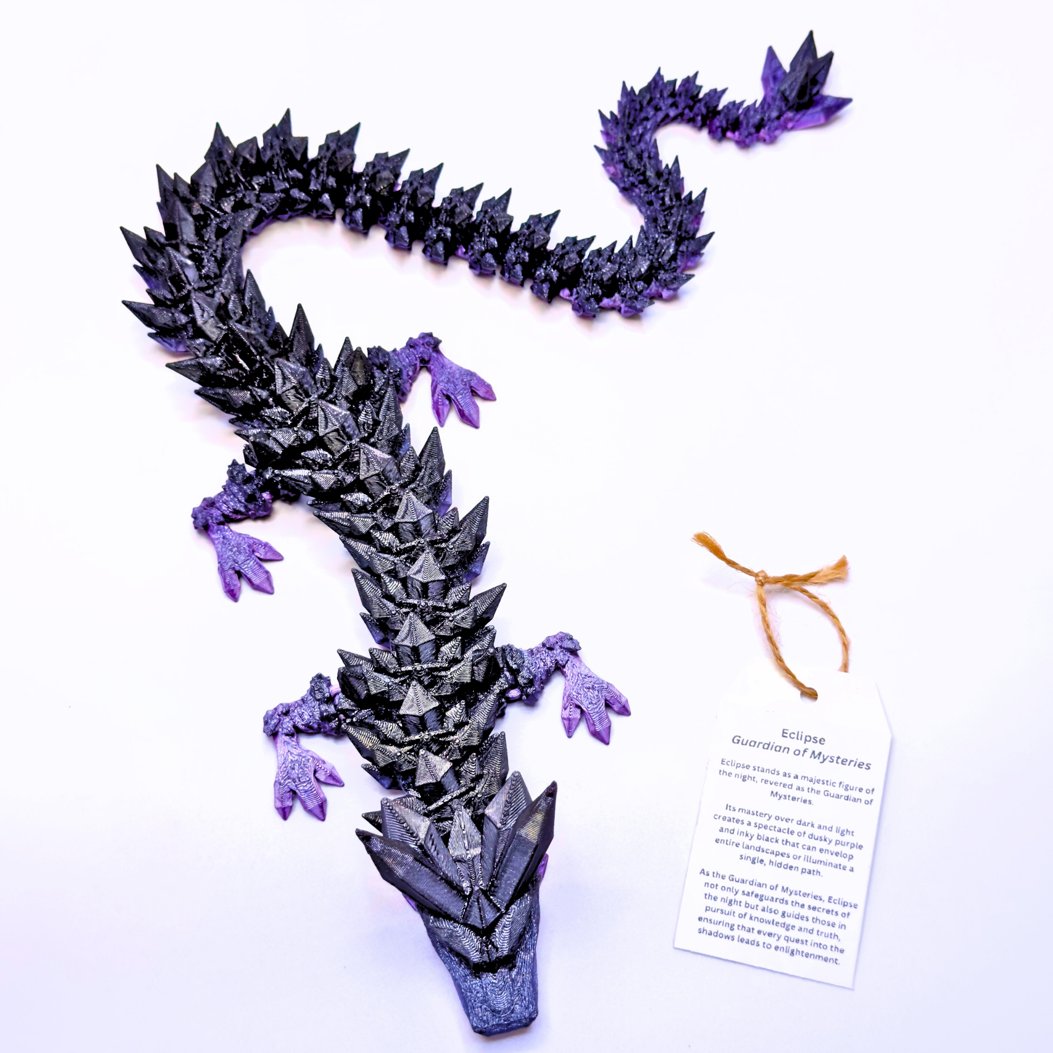 Dragon Fidgets - Wholesale Fidget Toy - Kids - 17IN Crystal Dragon and 6IN Egg Fidget Toy, Decor9