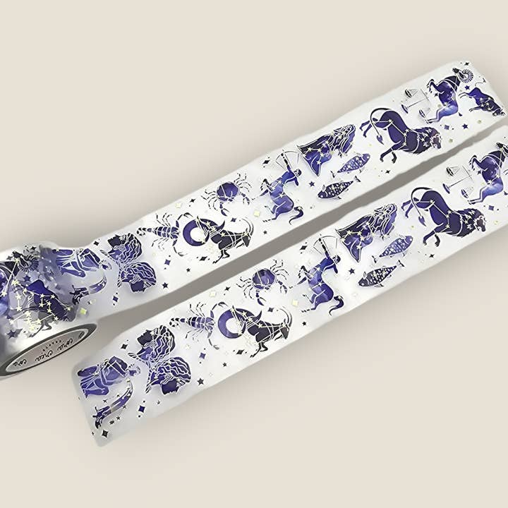 Cinta Transparente de Constelación de Fantasía para venta al por mayor de CoraCreaCrafts