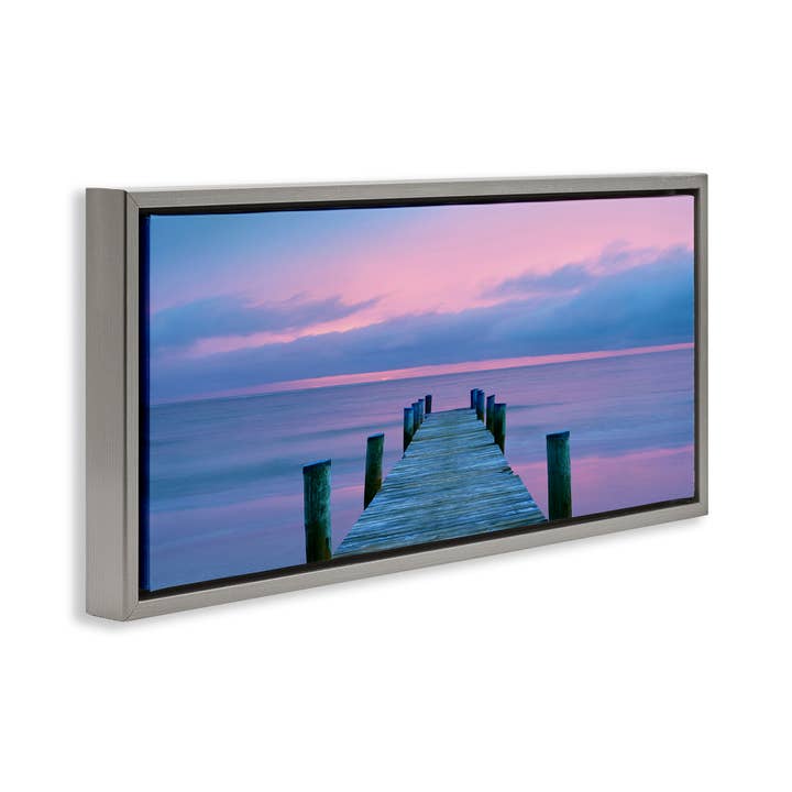 Stupell Industries - Wholesale Wall Sign - Dock at Sunset Horizon - Framed Wall Art15