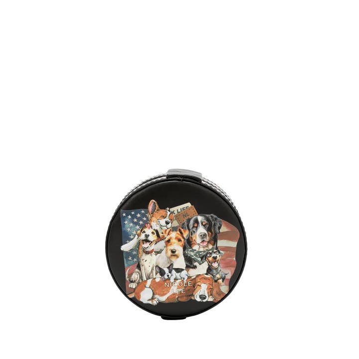 ROUND JEWELRY CASE for wholesale by Nicole Lee USA