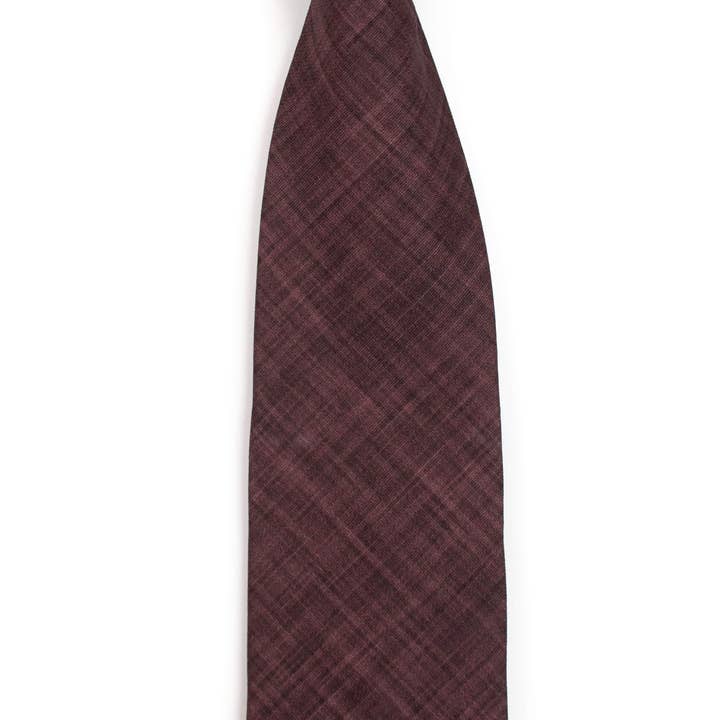 Tough Apparel - Wholesale Necktie - Men's - Cardinal - Solid Burgundy Tie