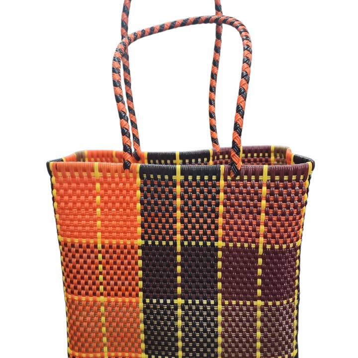 Cielito Lindo - Wholesale Tote Bag - Women's - Oaxacan Handwoven Plastic Tote Bag3
