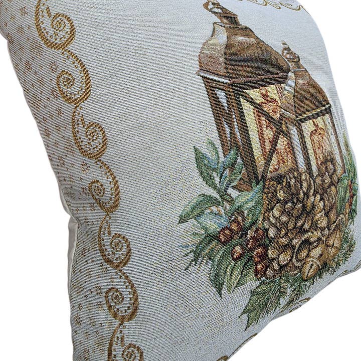 Lunaria Lab – wholesale Throw/decorative pillow – Lantern Gobelin Lurex Cushion Cover 3 variants6
