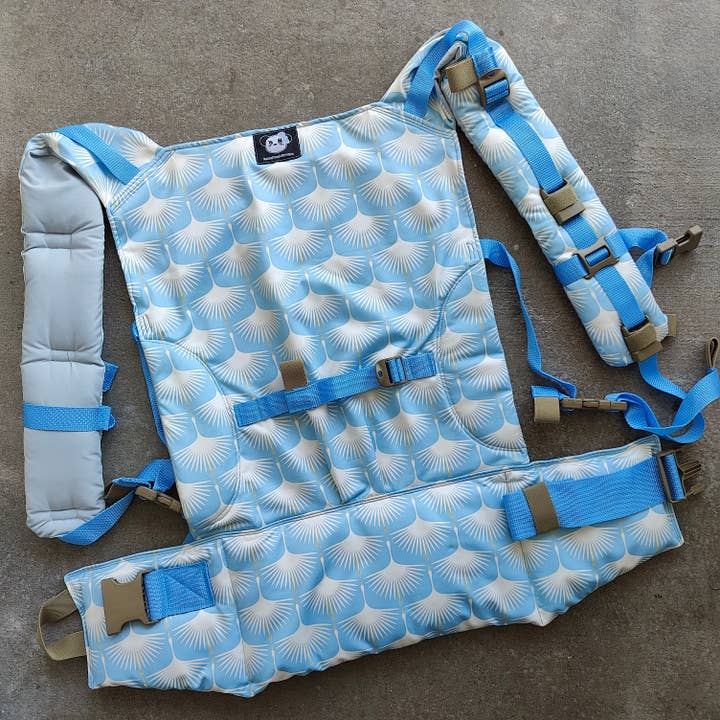 Art Déco Cisnes Mer Duo2 Fivela Completa por atacado de Naked Panda Designs