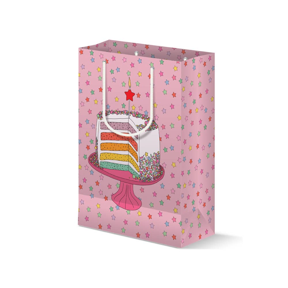 Illustrating Amy - Wholesale Gift Bag - Rainbow Cake Gift Bag1