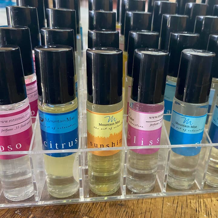 * Roll-On Perfume Display Set for wholesale by Mountain Mist