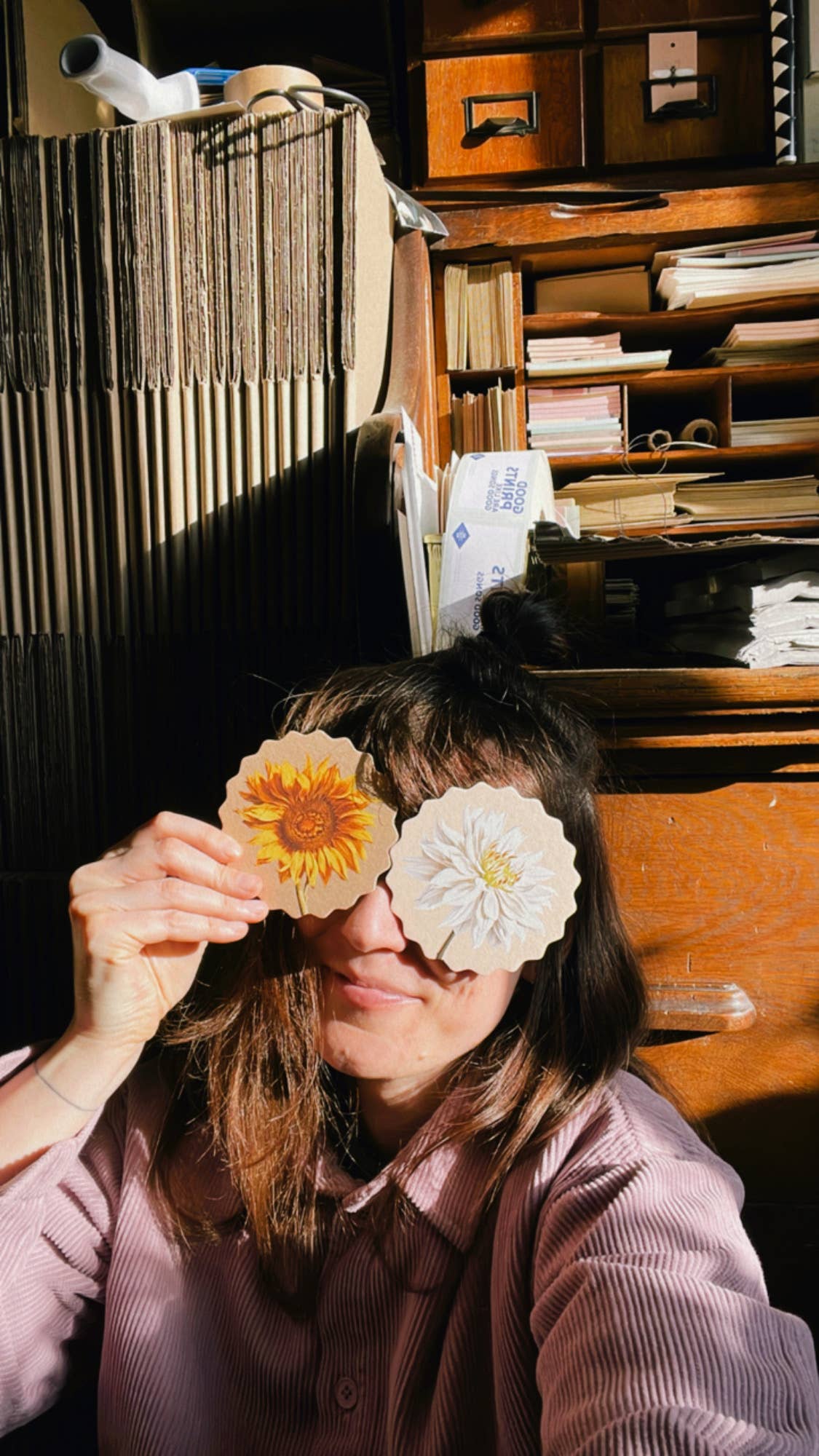 30x40 – Großhandel Untersetzer – Untersetzer-Set mit Blumenmotiven, Sternform15