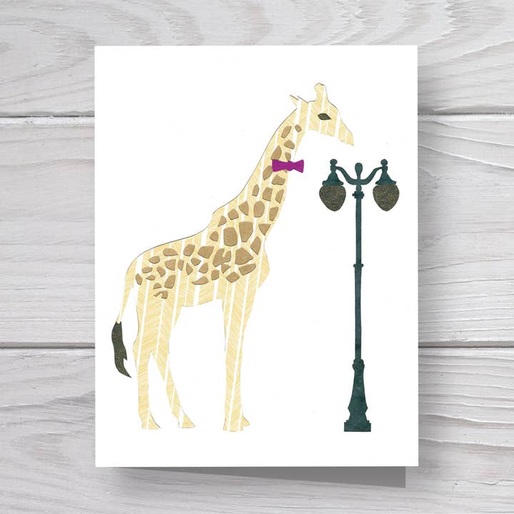 Giraf Card for engroshandel hos Whimsy Spot