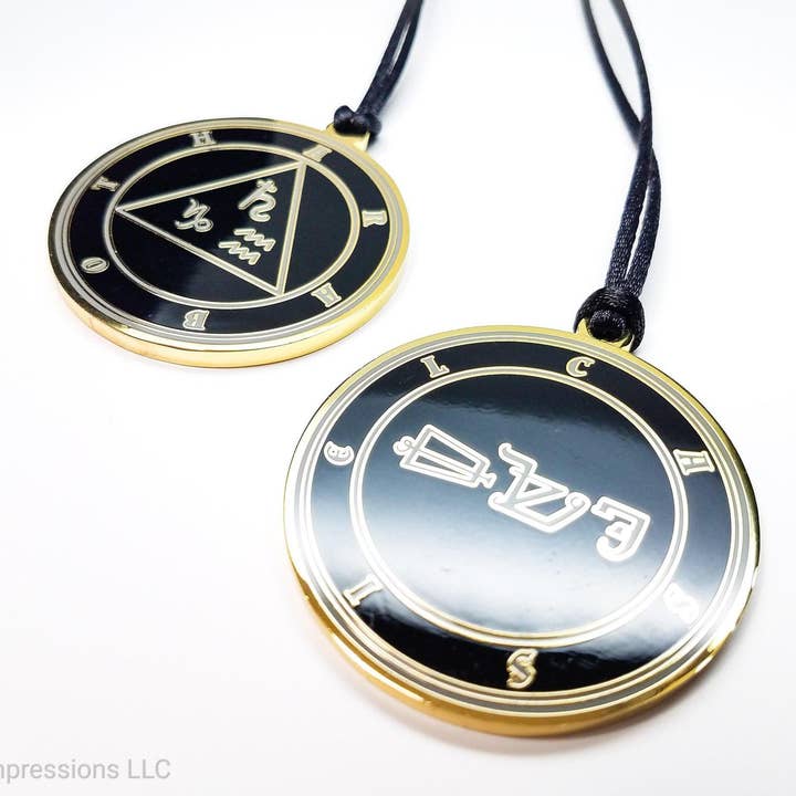 Goetic Impressions - Wholesale Individual Charm/Pendant - Archangel Cassiel Sigil Pendant3