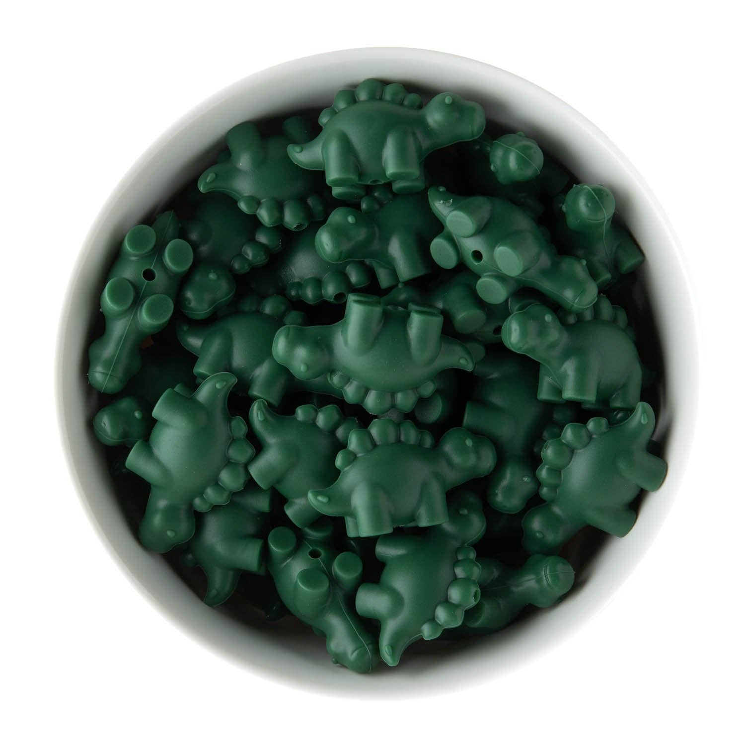 Cara & Co Silicone Craft Supply - Wholesale Beads - Stegosaurus Silicone Focal Beads0