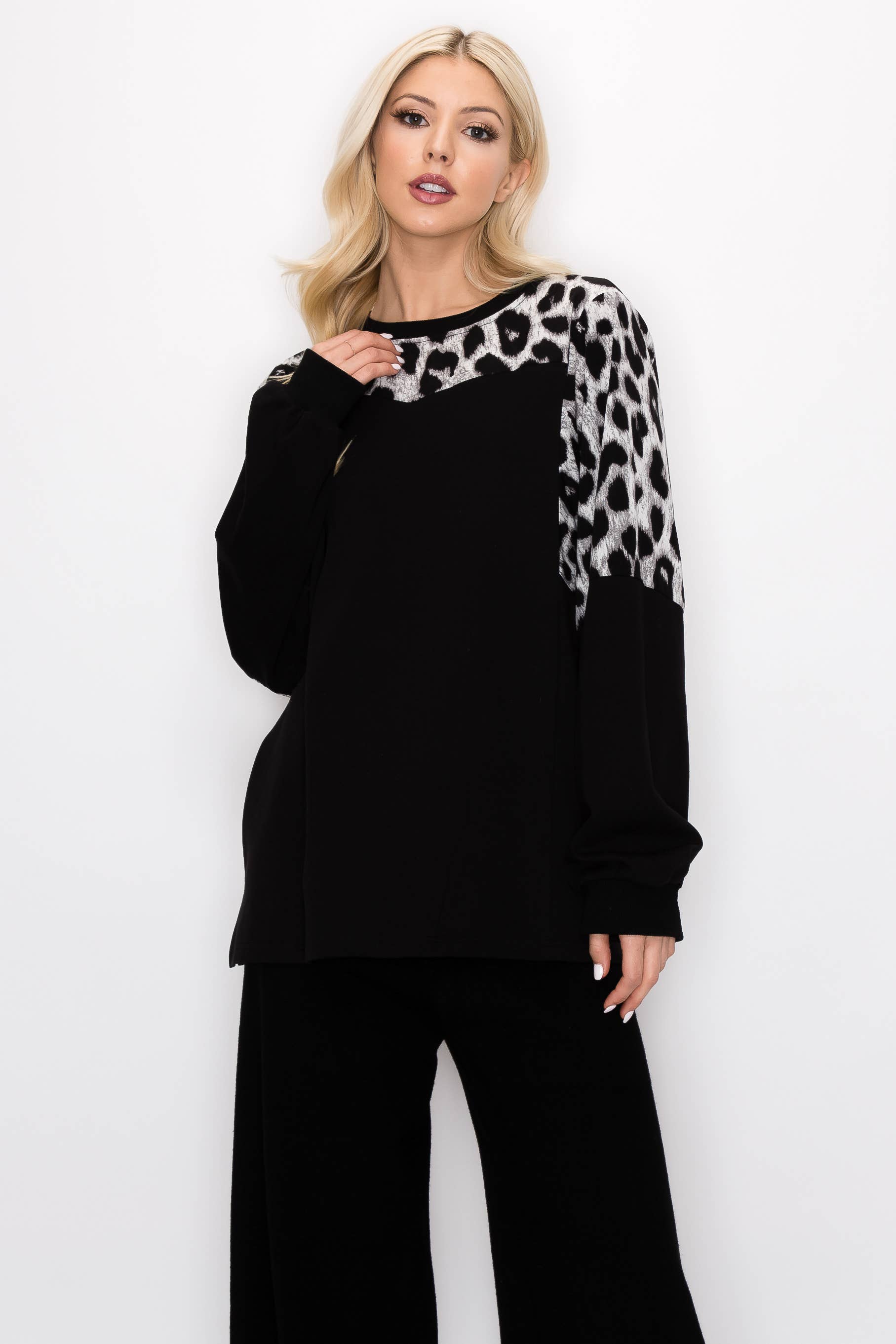 Joh Apparel - Wholesale Knit Top - Women's - Reese Pointe Knit Top2