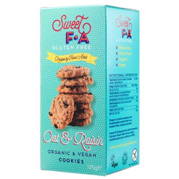 Island Bakery Organics – wholesale Biscuit – Sweet FA – Oat & Raisin