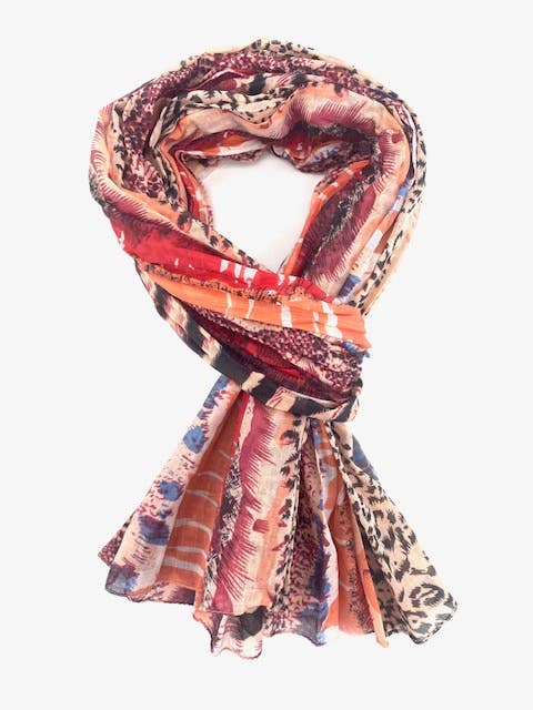 Maison Unik Accessoires - Wholesale Scarf – Women's - 100% cotton scarf pareo