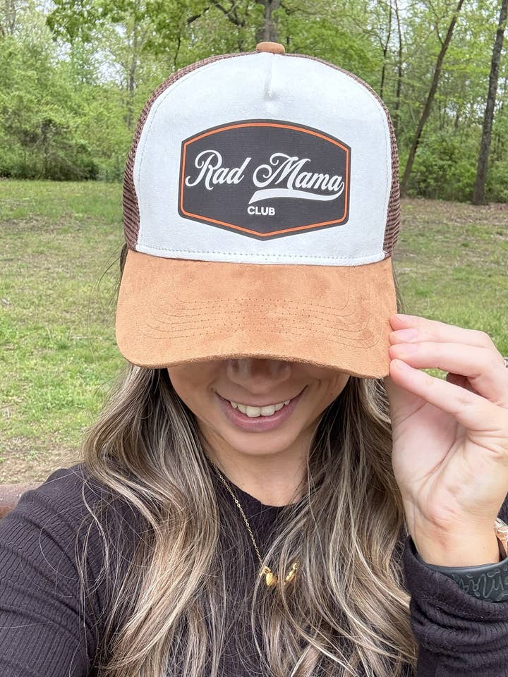 Rad Mama Club Suede Hat for wholesale by Indian Creek Threads