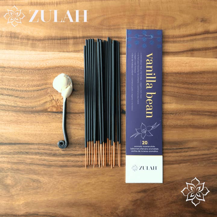 Vanilla Bean Incense, 20 sticks per pack for wholesale by Zulah Canada