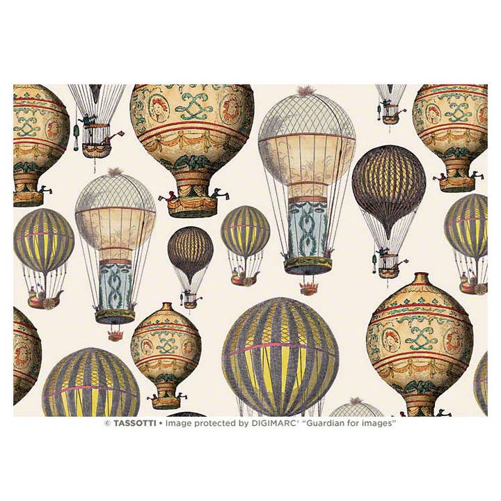 Ballons - Feuille d'emballage cadeau pour la vente par Nelson Line