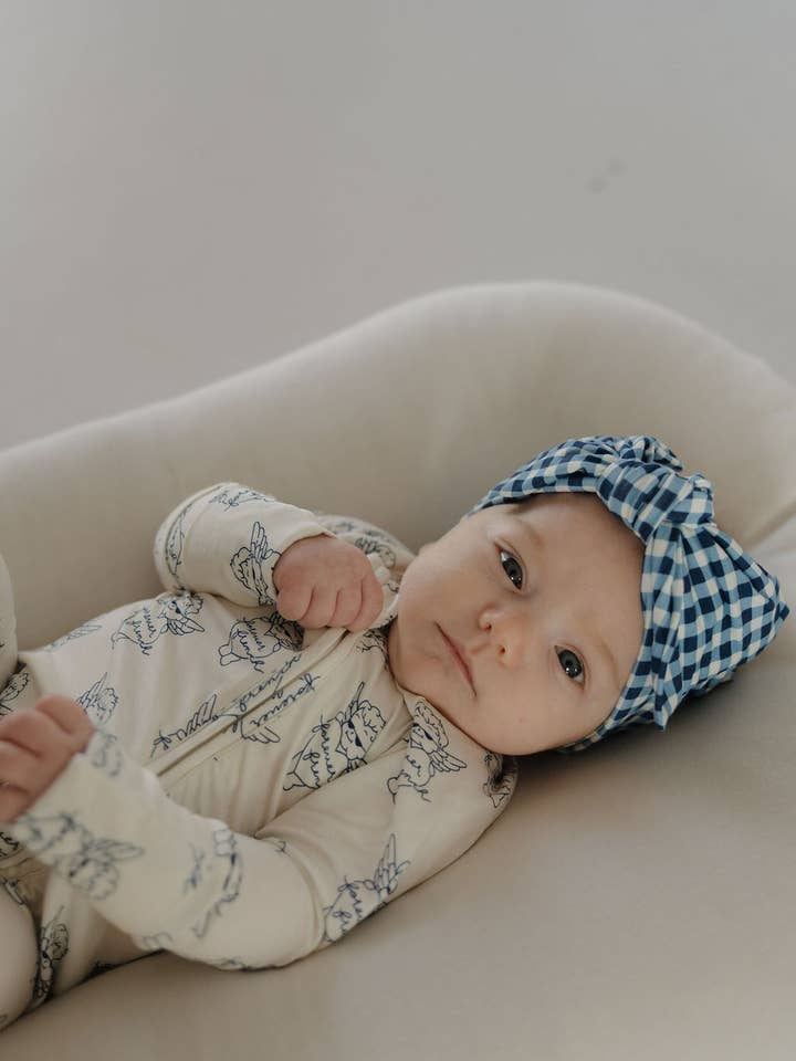 Forever French Baby - Wholesale Sleepsuit - Baby - Bamboo Zip Pajamas | ff Los Angeles1