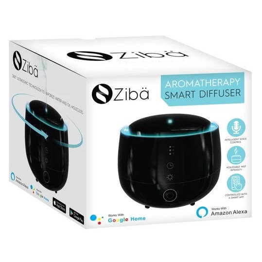 Ziba Smart Aromatherapy Bundle - Diffuser (Black) for wholesale by Ziba Home