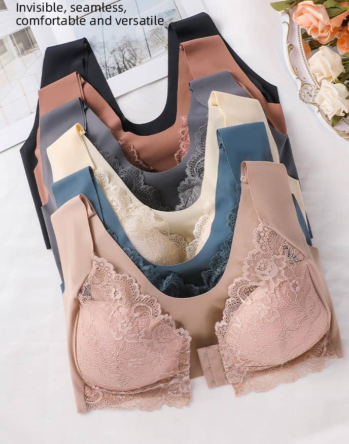 Rosa Clothing - Wholesale Bra - Women's - Back Push-Up Push-Up Bra With Front Buckle9