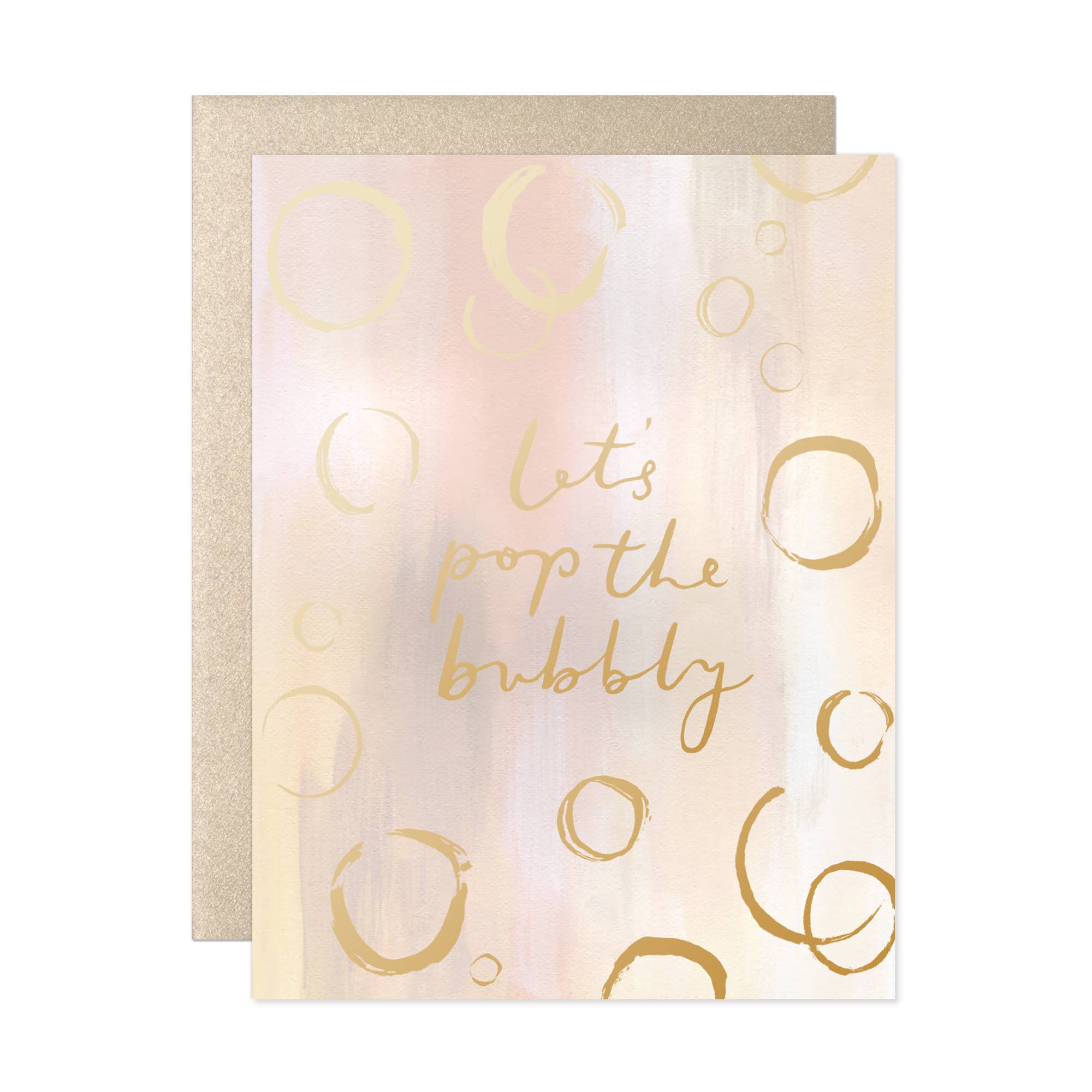 Our Heiday - Wholesale Congratulations Card - Let's Pop The Bubbly Card1