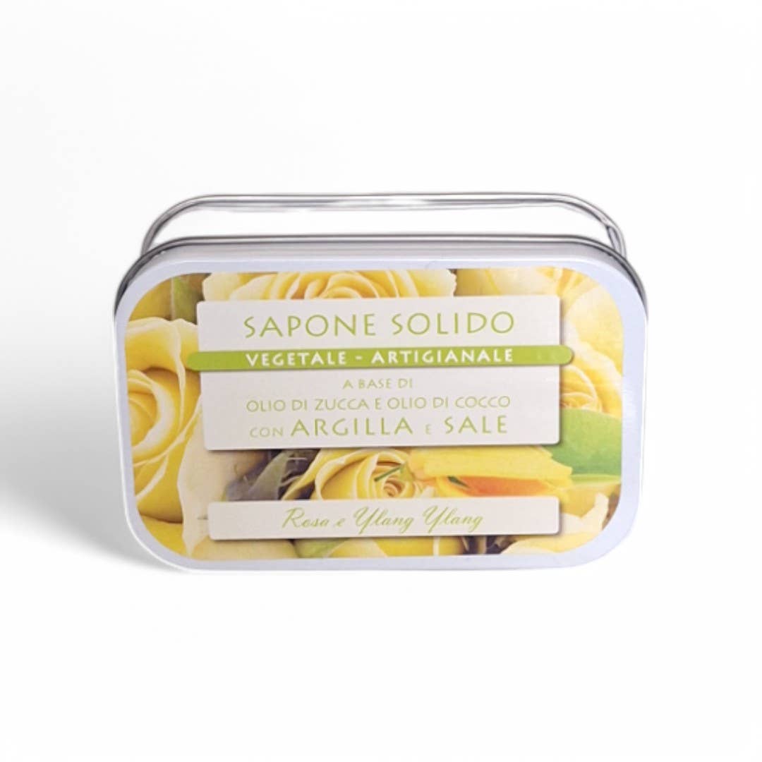 pirotta srl - Wholesale Bar Soap - I52 | Soap with Salt and Clay 85G Rose and Ylang Ylang0