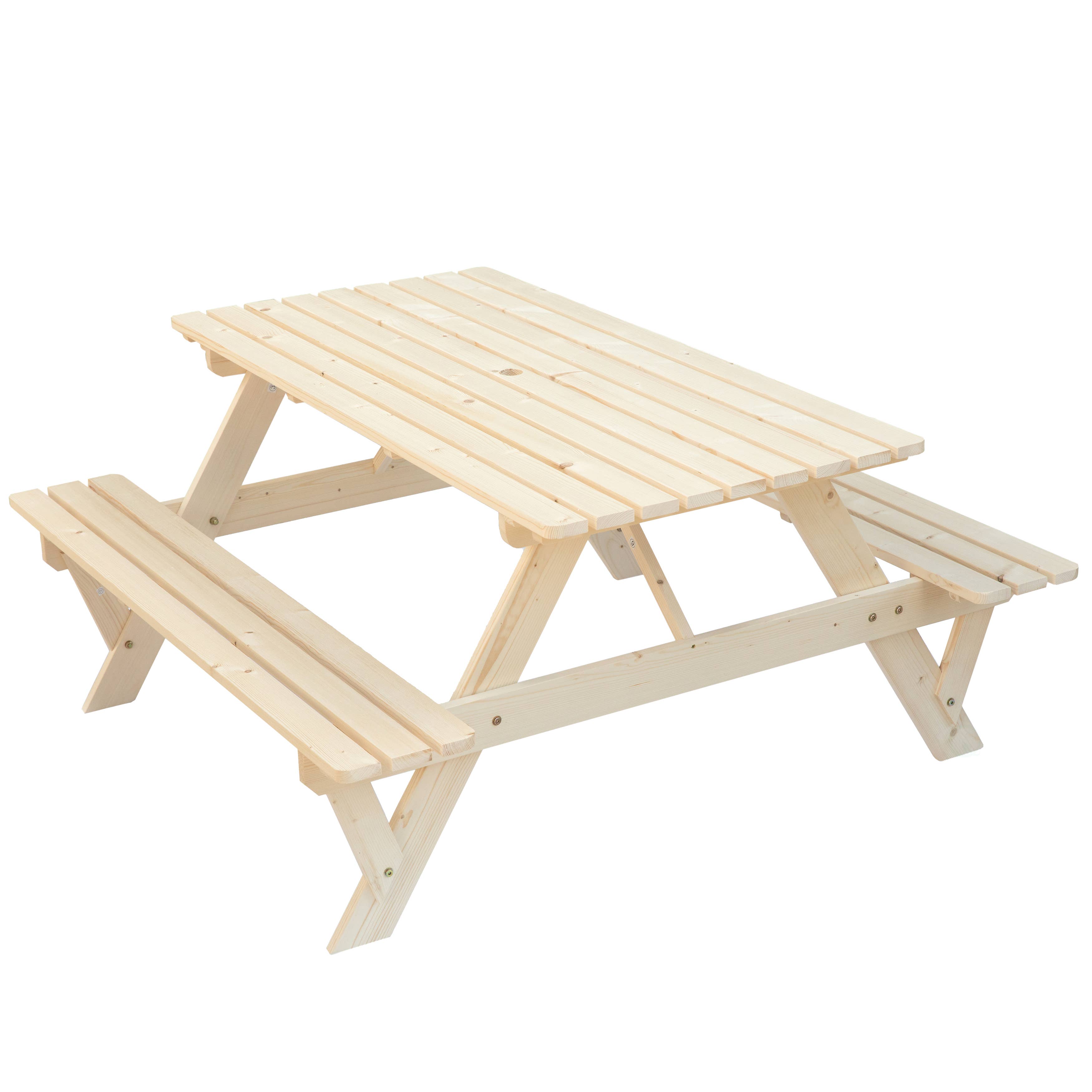 Quickway Imports - Wholesale Patio Table - A-Frame Outdoor Patio Deck Garden Picnic Table1