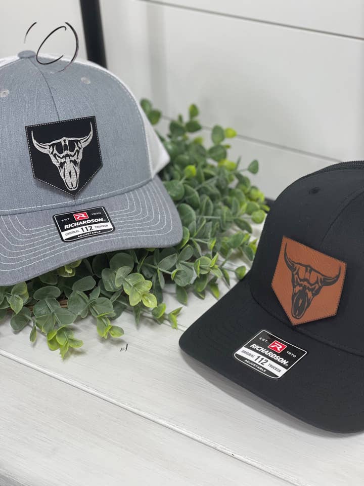 Adult Bull Skull Pentagon Patch Snapback Hat for wholesale by CMD Wholesale