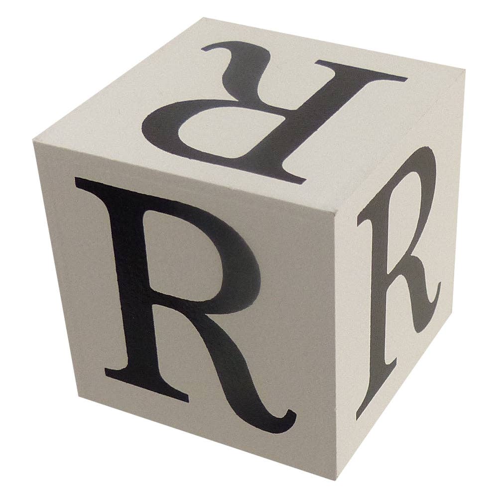 Instant Gifts International – Objeto de mesa decorativo por atacado – Blocos de Alfabeto de Madeira17