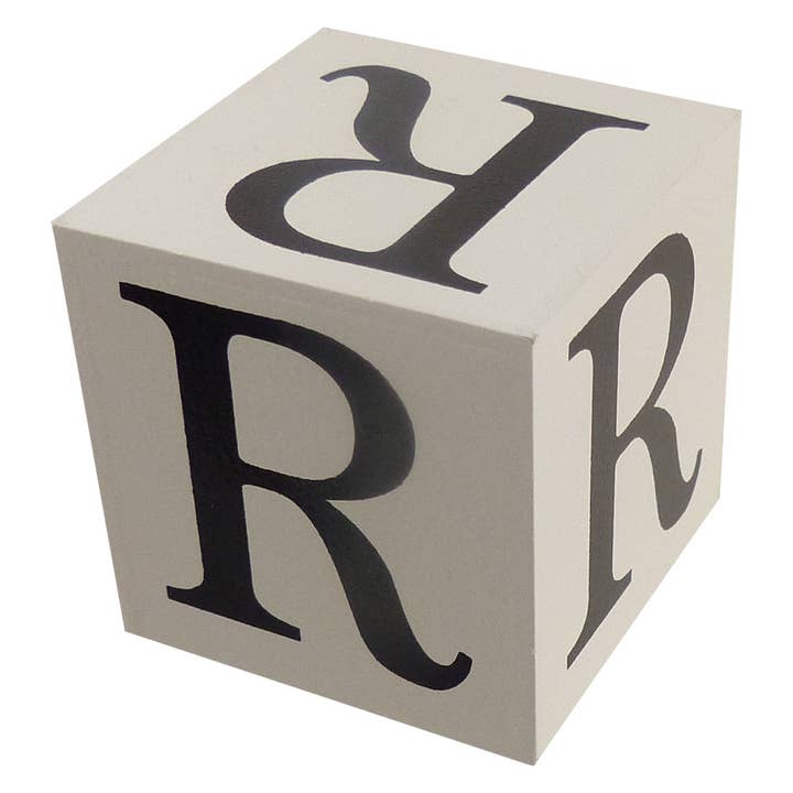 Instant Gifts International - Venta al por mayor Artículo decorativo de mesa - Bloques de alfabeto de madera17