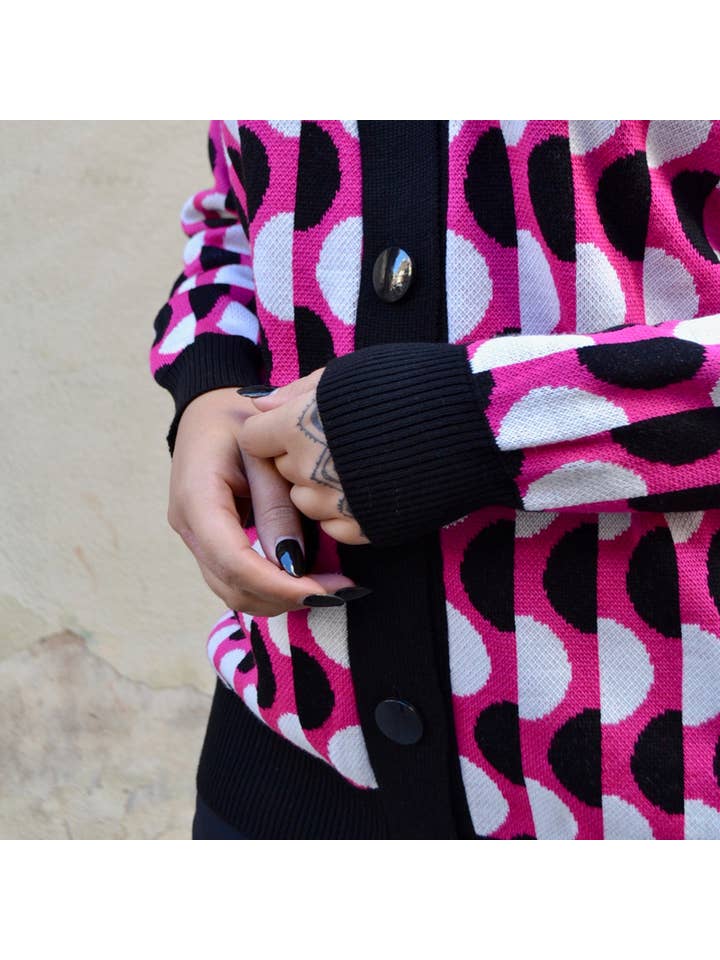 Flipa Barcelona - Wholesale Cardigan - Women's - Geo Cardigan1