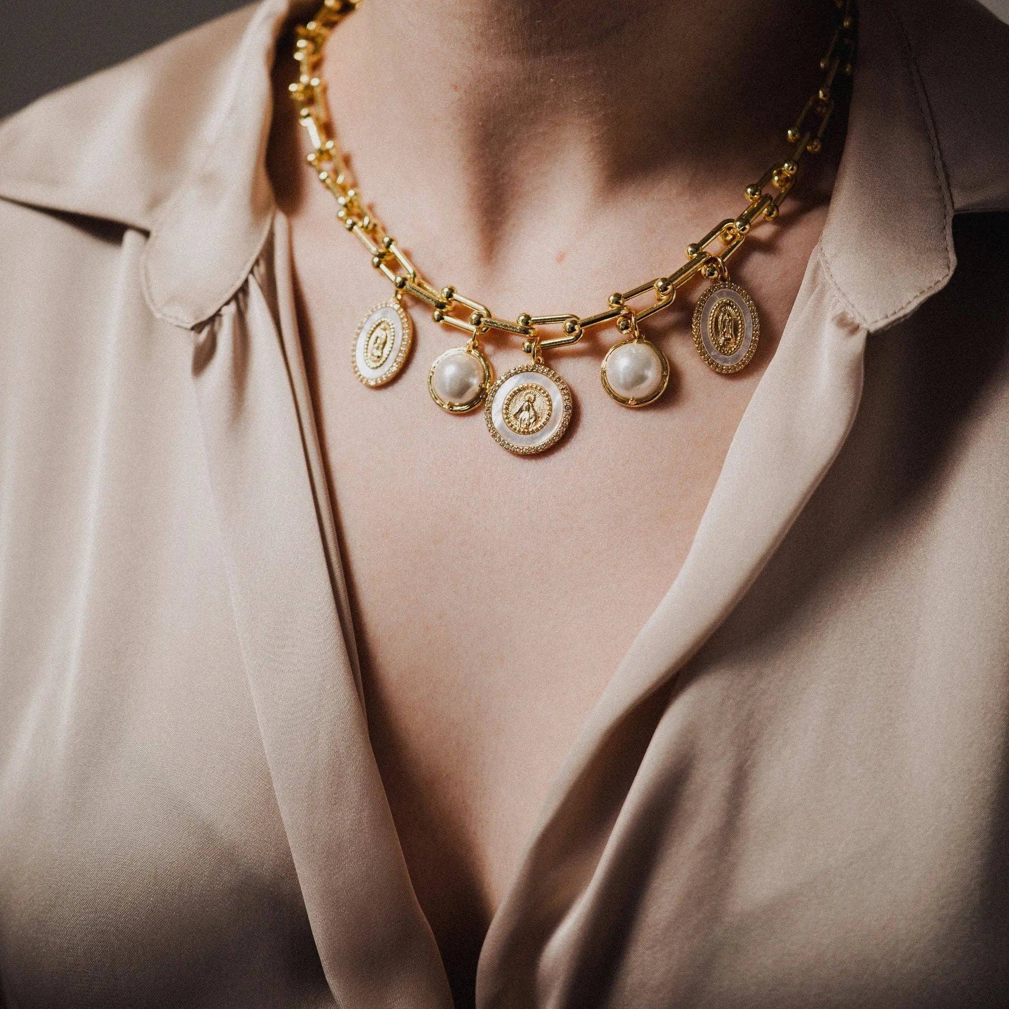 PHOEBE´S - Wholesale Pendant/Charm Necklace - Collar Católico, Colgantes de la Virgen María2