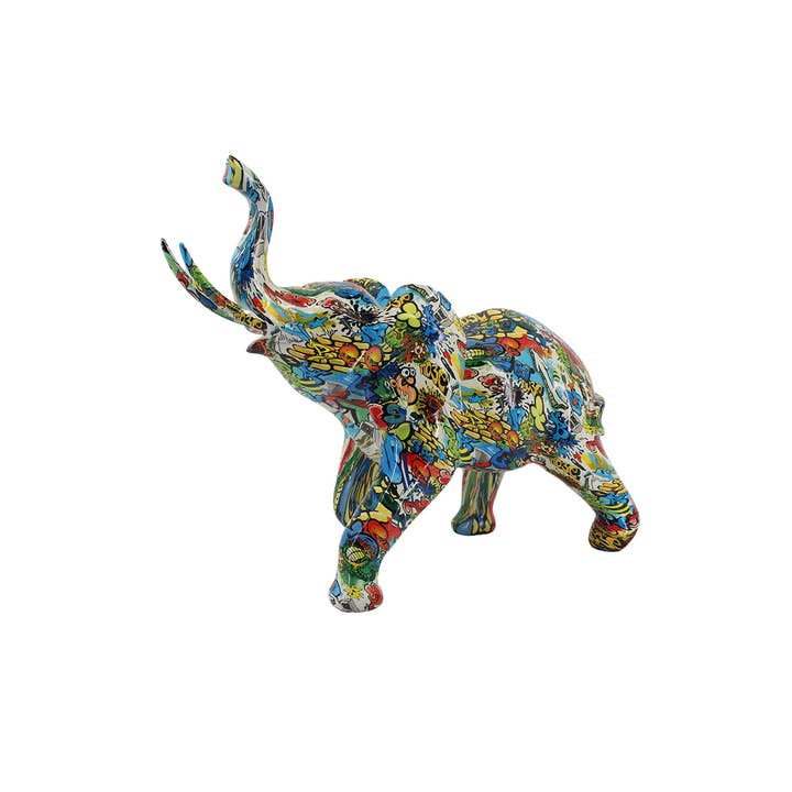 DA1784 - Elefant Trompe Levee Stil Graffiti - Graffiti für den Großhandel von Socadis