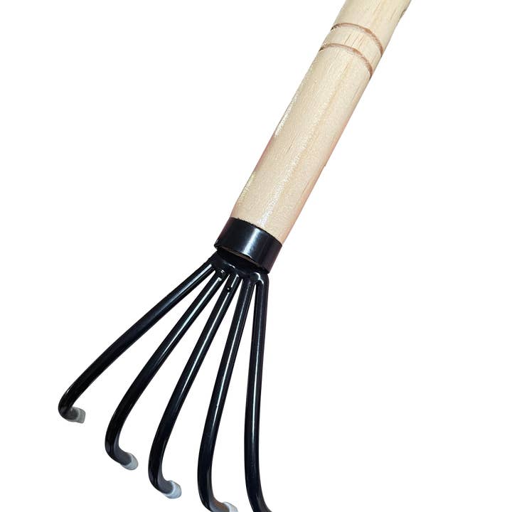 Garden Guru Lawn & Garden Tools – ferramenta de jardinagem por atacado – Garden Guru Hand Rake Cultivator - Anel de argola para armazenamento3