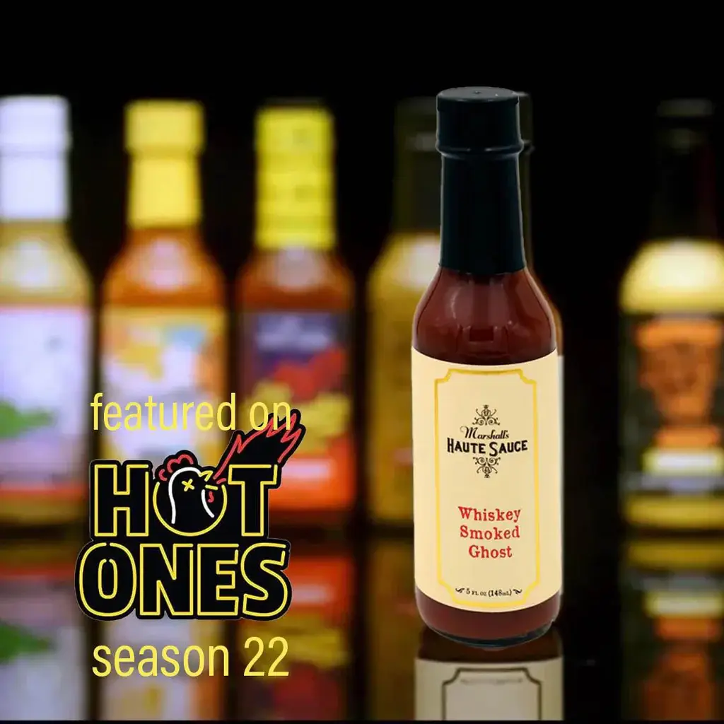 Marshall's Haute Sauce – Engroshandel Hot sauce – Whisky Smoked Ghost - Sæson 22 Hot Ones1