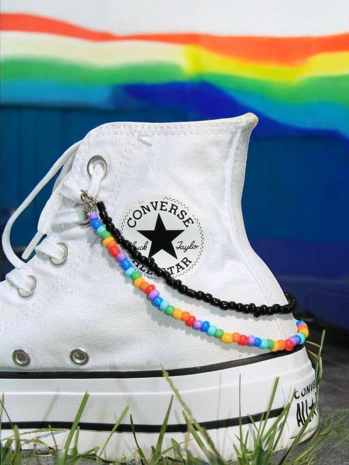 Rainbow Shoe Charm for wholesale by Ka_Creative_Art