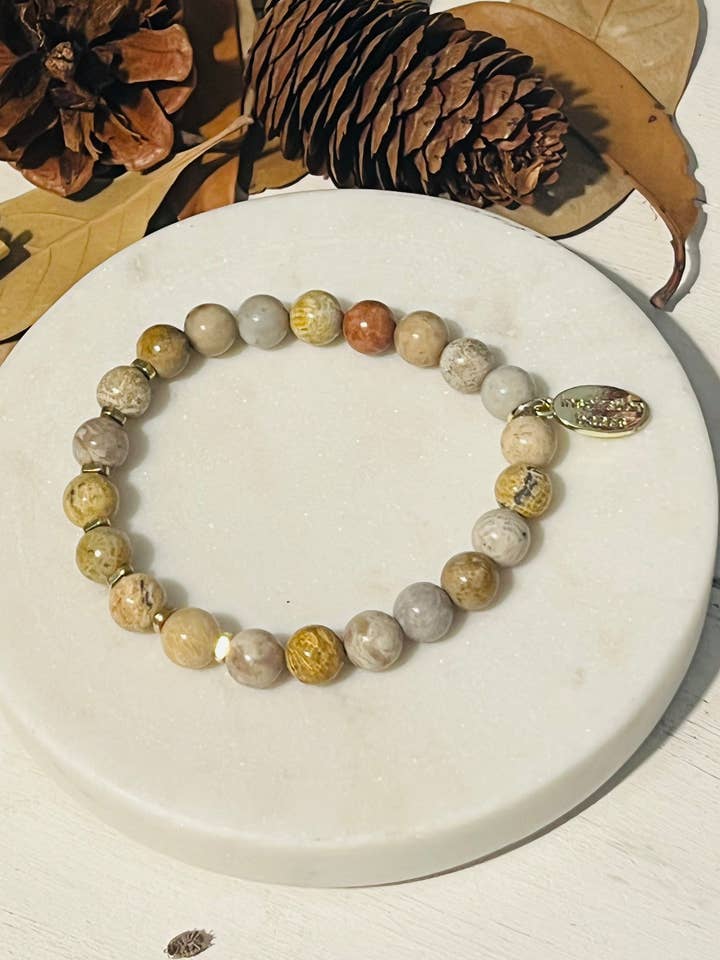 Stapelbares Armband Desert Achat für den Großhandel von Inspiration Beads