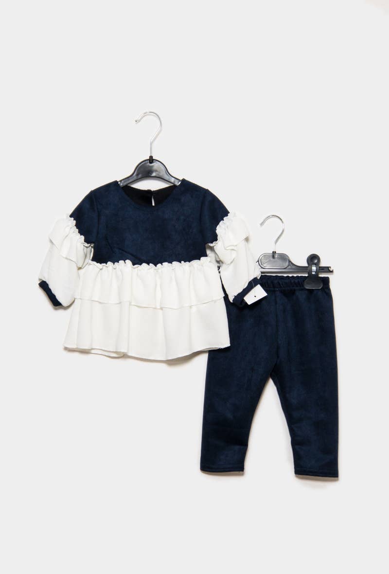 IDEAL OUTFIT - Vente Ensemble haut et pantalon – bébé - Ensemble bébé deux pièce ref:B8081