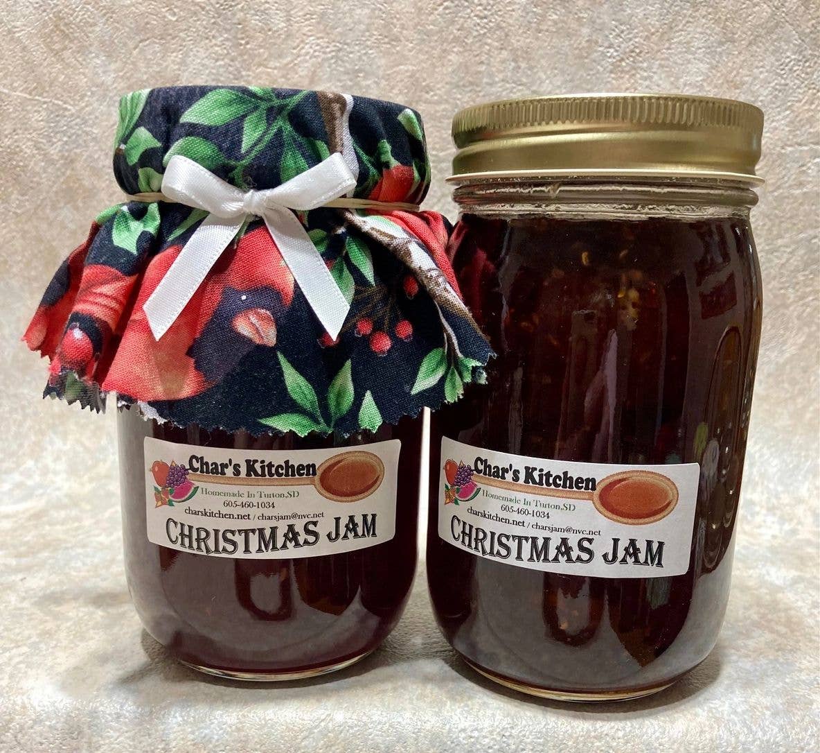 Char's Kitchen - Vente Confiture/gelée - Confiture de Noël 16oz1