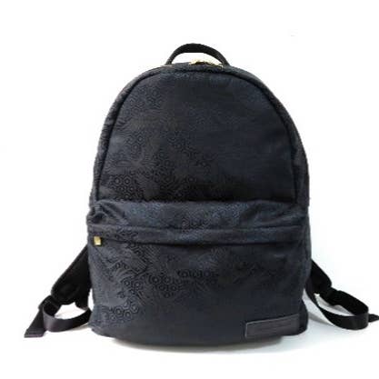 Sac à dos grue noire pour la vente par Kimono Cap