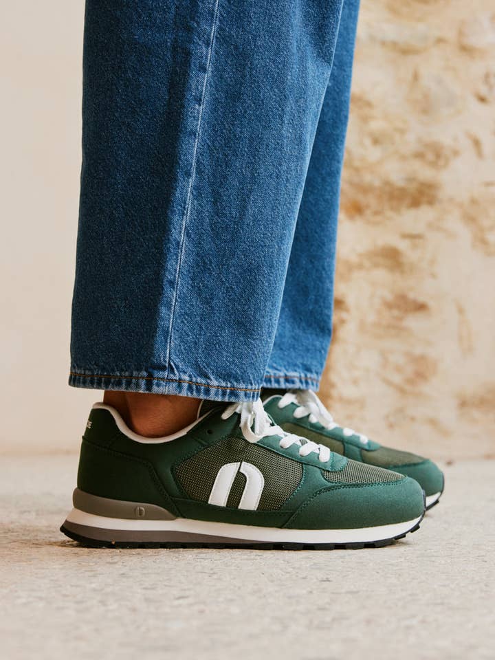 Zapatillas Bajas Adrien - Verde para venta al por mayor de Odaje Sneakers