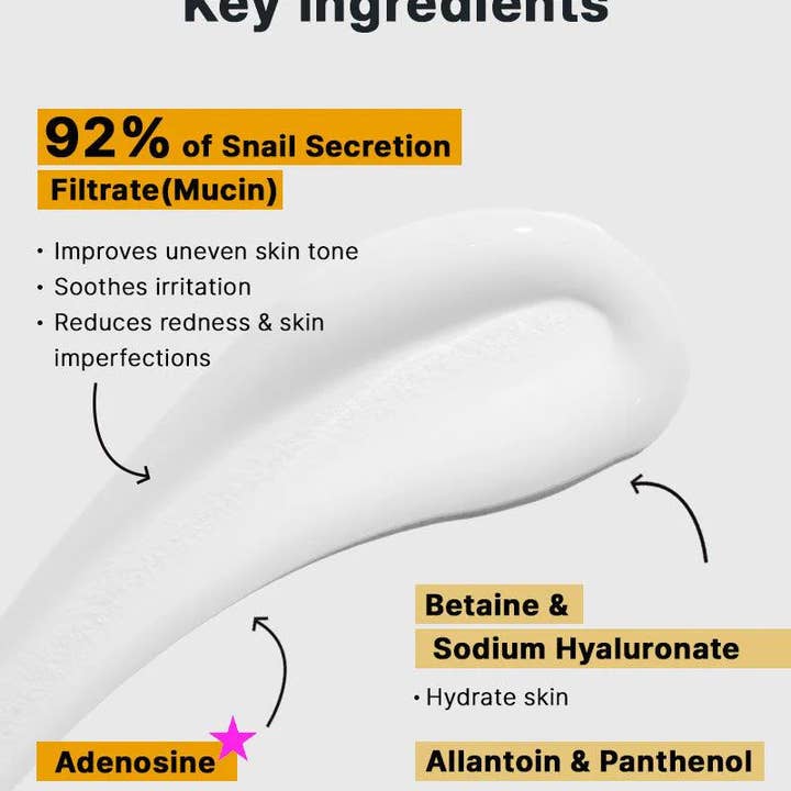 Glowiss - Wholesale Facial Moisturizer - COSRX Snail Mucin 92% Repair Cream 100ml1