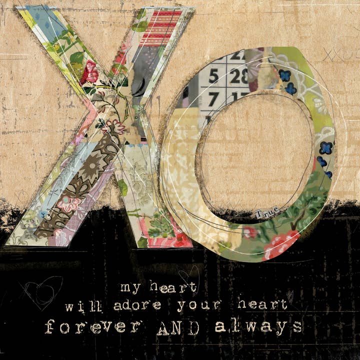 Kelly Rae Roberts - Wholesale Art Print - My Heart Adores Your Heart - Print1