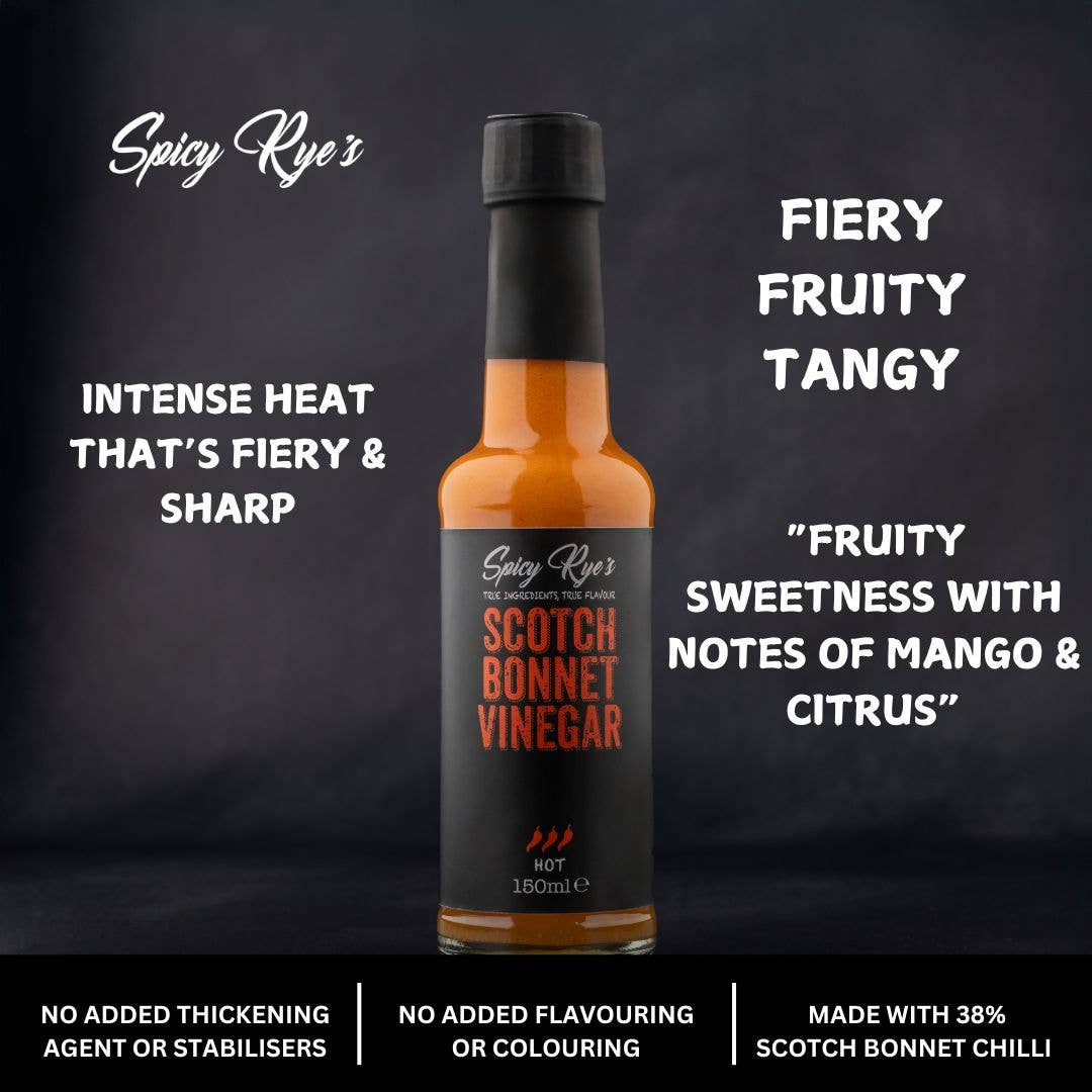 Spicy Rye’s - Wholesale Hot Sauce - Scotch Bonnet Vinegar5
